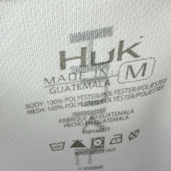 HUK Mens Icon X Pocket Shirt Long-Sleeve Performance Fishing Shirt Size Medium - Picture 6 of 6